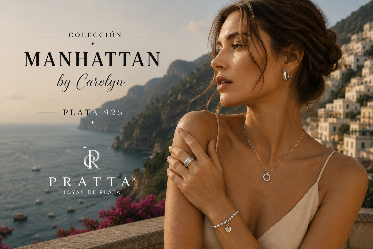 Colección Manhattan Plata 925 - Pratta Joyas de Plata